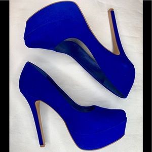 Jessica Simpson - Waleo Blue Violet Heel